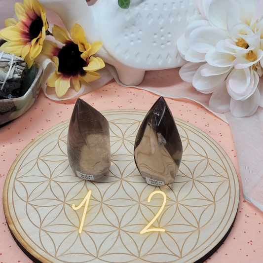 Smoky Quartz Flames