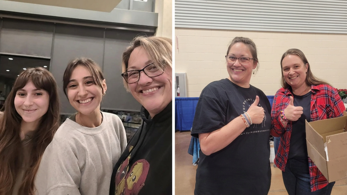Cassie connecting with women through community events and collaborations