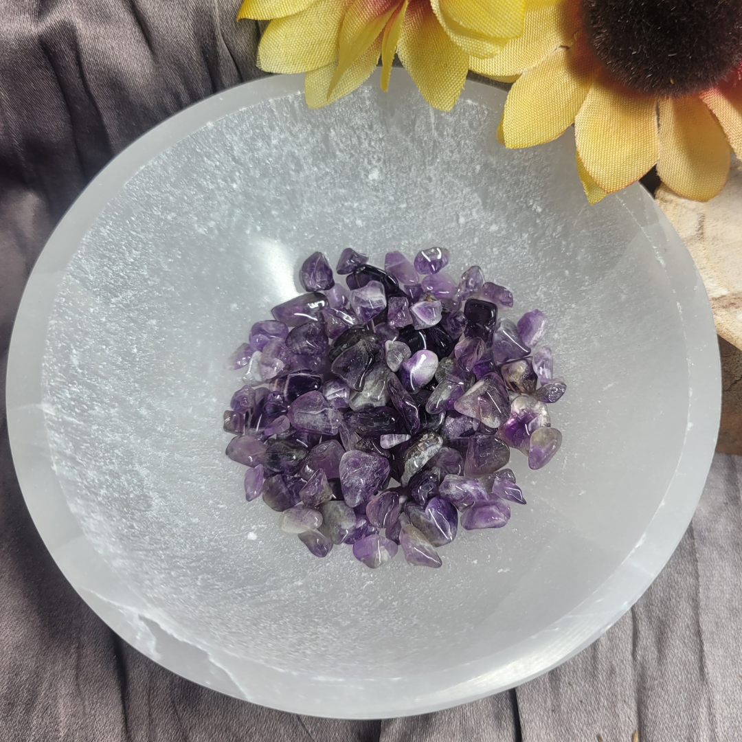 Amethyst Chip Stones