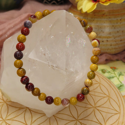 6MM Mookaite Jasper Bracelet