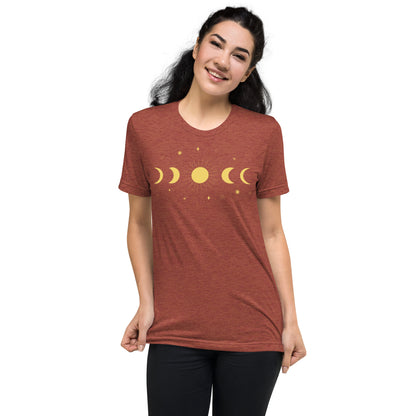 Golden Moon Short sleeve t-shirt